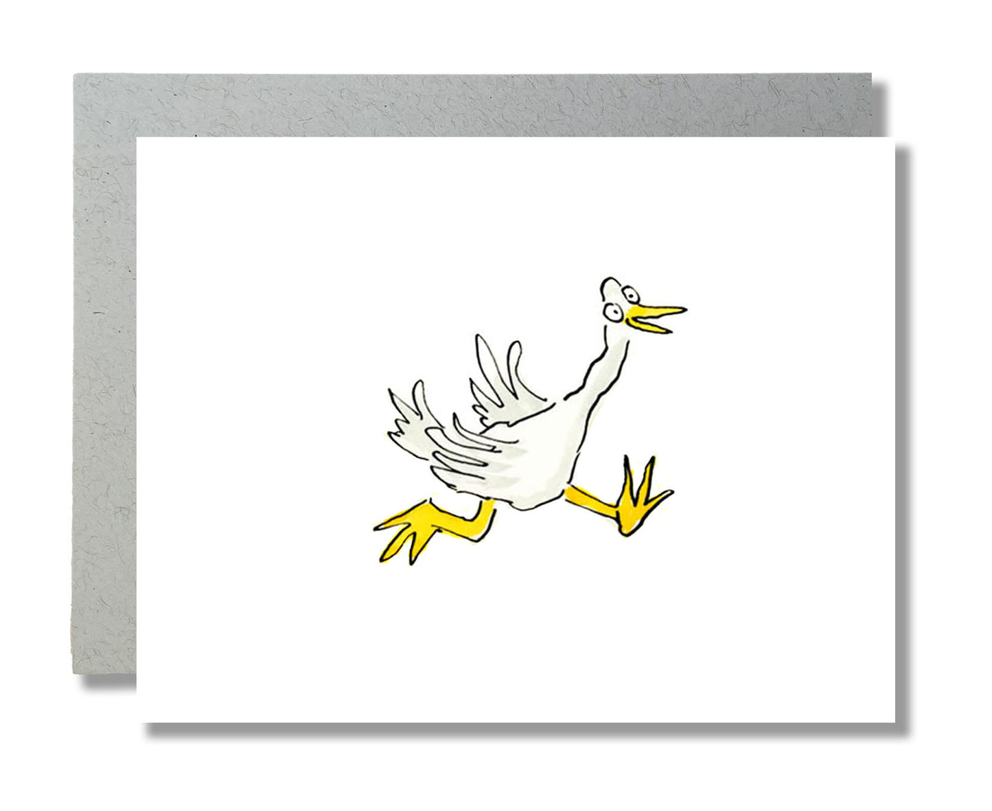 Any Occasion Card - Bird - Running Goose