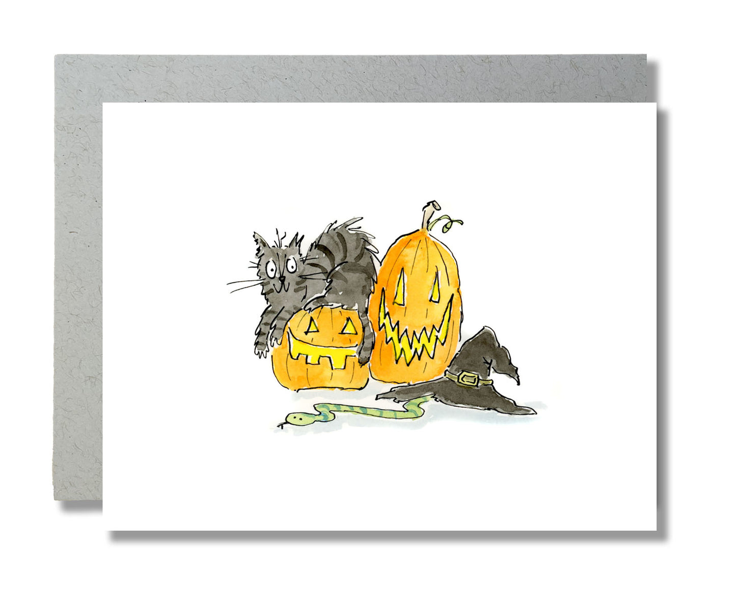 Hallowe'en - A Spooky Scene
