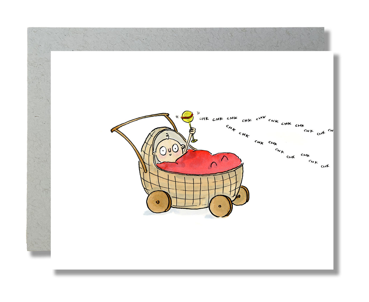 Baby - Baby with a Rattle