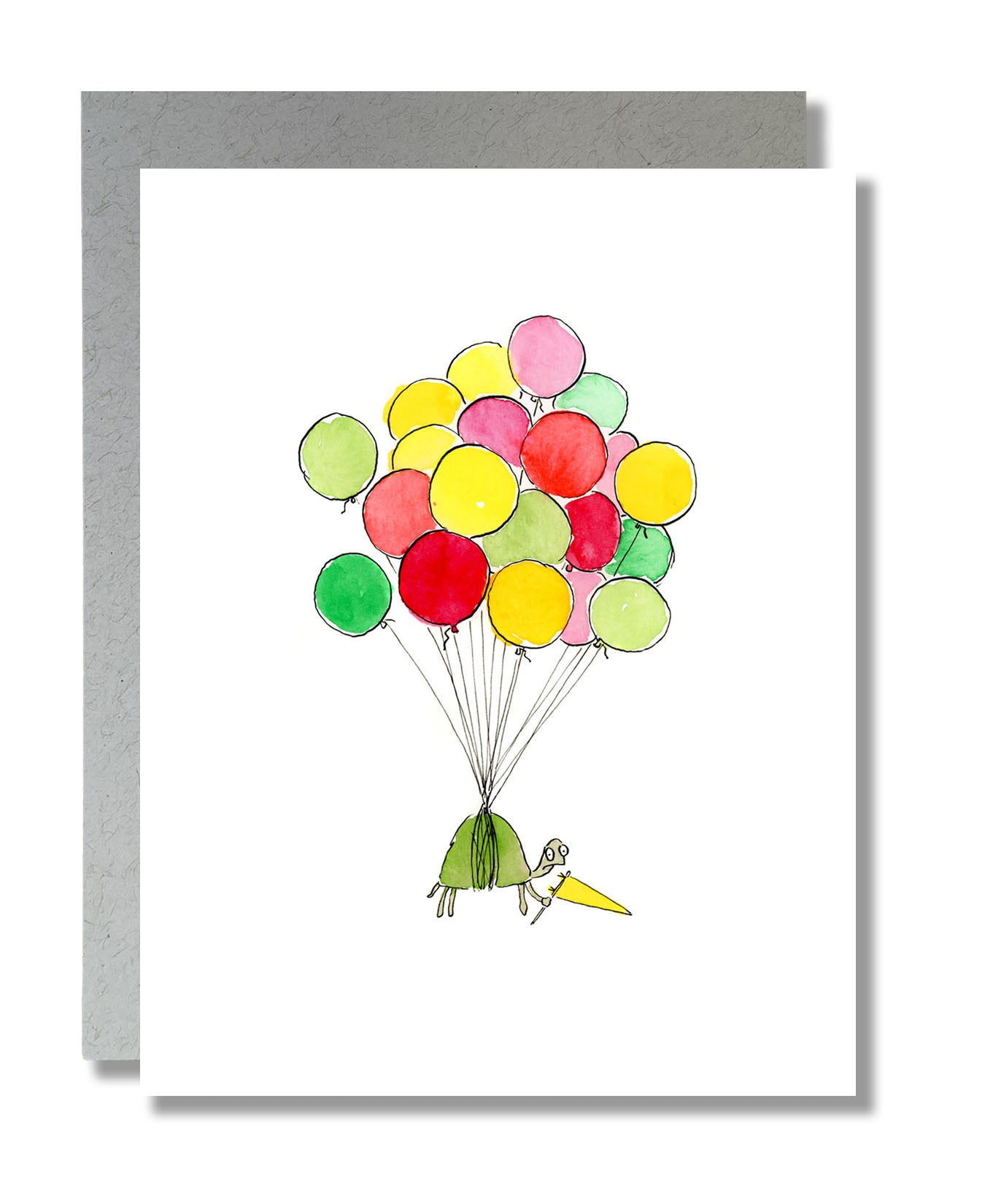 Birthday - Balloon Turtle