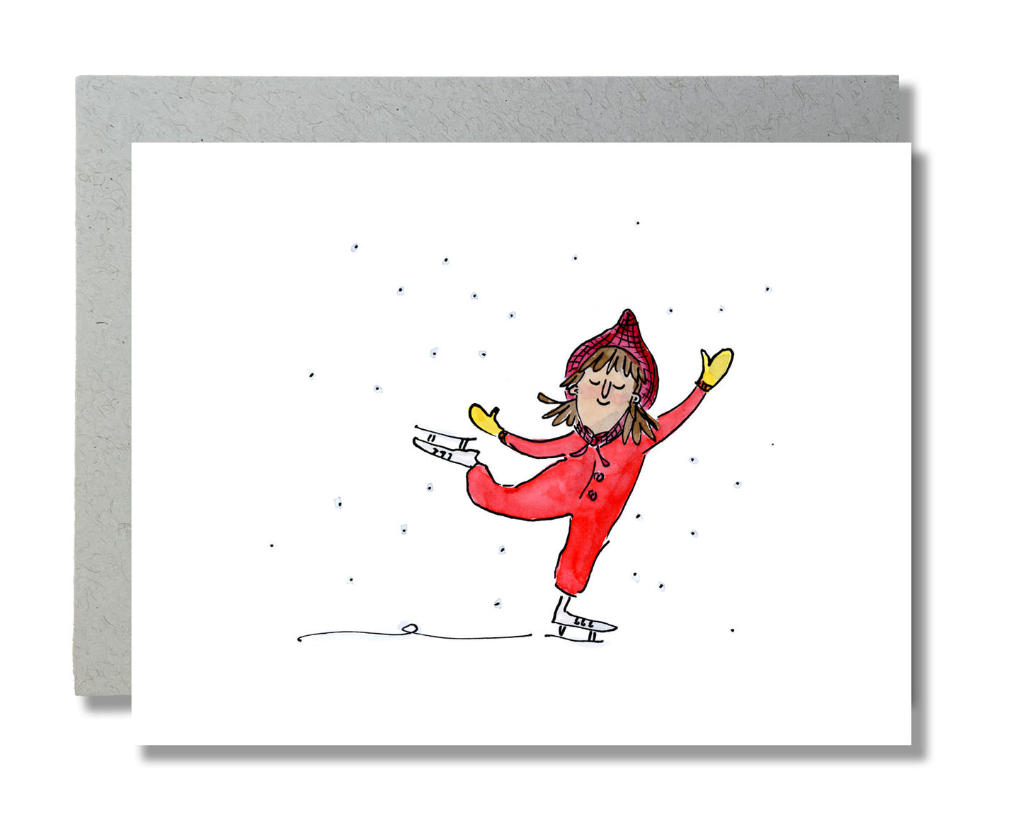 Winter - Skating Child
